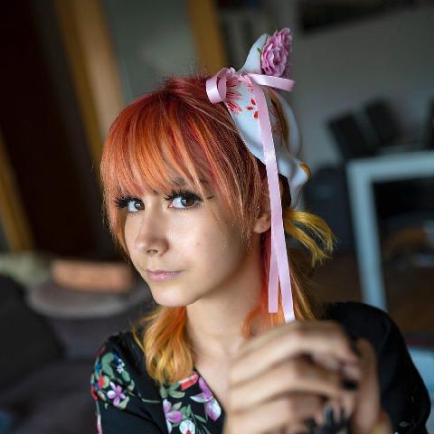 【色图】西洋二次元少女cos火影妩媚狐女