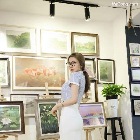 【色图】我的漂亮迷人西洋画老师,跟她学习得益良多 - 夏西CiCi
